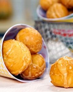 Пончики классические с начинкой