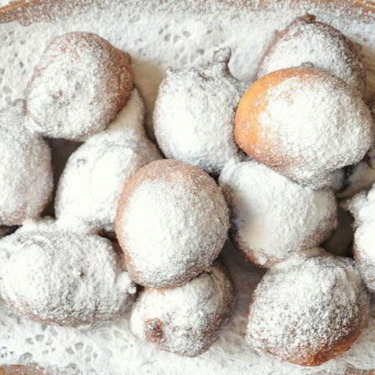 Рецепт пончиков с шоколадом и маршмэллоу