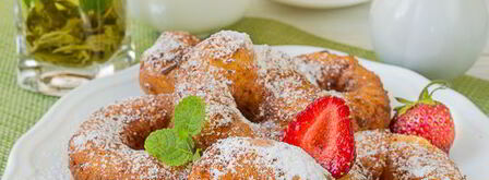 утренние творожные пончики. Шаг 20