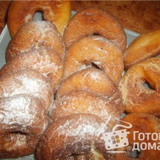 Рецепт воздушных пончиков на сгущеном молоке