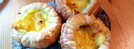 португальские слойки с заварным кремом. Шаг 4