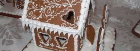 глазурь для пряничного домика. Шаг 8