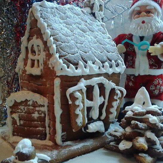 Рецепт пряничного домика