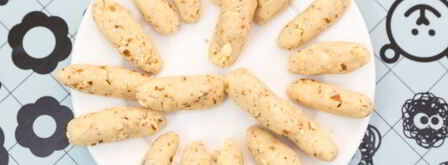 рулетики с марципаном и миндалем. Шаг 11