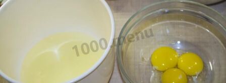 диетическая шарлотка из геркулеса с яблоками. Шаг 5