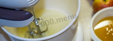 диетическая шарлотка из геркулеса с яблоками. Шаг 7