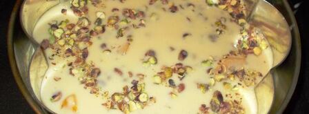 фисташковая шарлотка с персиками. Шаг 11