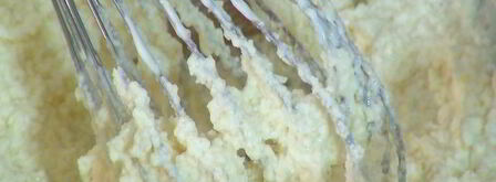 лимонная шарлотка с голубикой. Шаг 4