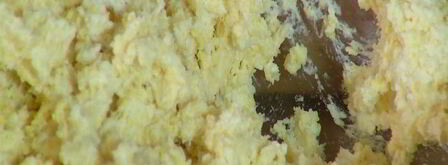 лимонная шарлотка с голубикой. Шаг 6