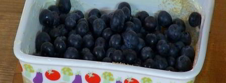 лимонная шарлотка с голубикой. Шаг 7