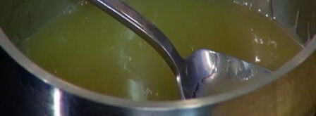 лимонная шарлотка с голубикой. Шаг 10