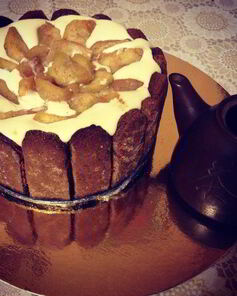 Шарлотка из имбирных пряников