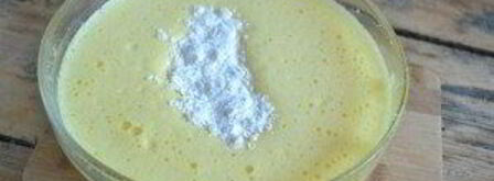 шарлотка классическая с яблоками. Шаг 7