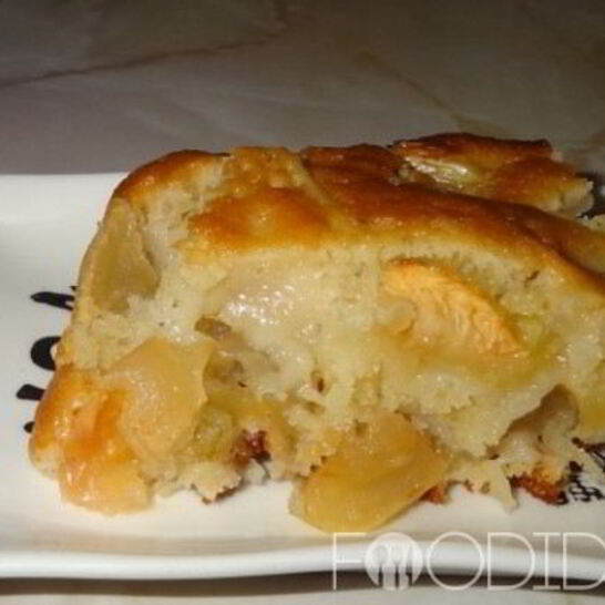 Рецепт шарлотки на кефире