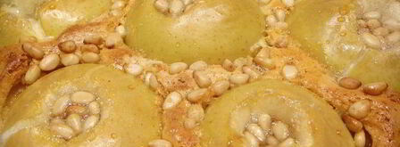 шарлотка с цельными яблочками. Шаг 5