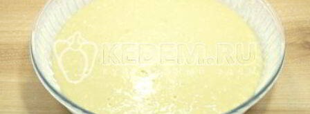 шарлотка с творогом и яблоками. Шаг 11