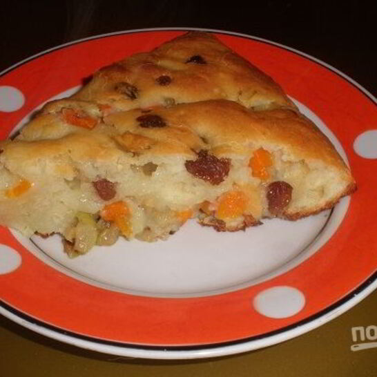 Рецепт шарлотки с тыквой и яблоками