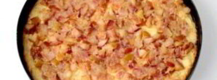 шарлотка с яблоками и безе. Шаг 9