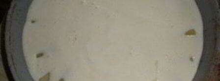 шарлотка с яблоками и ревенем. Шаг 5