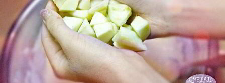 шарлотка в духовке. Шаг 10