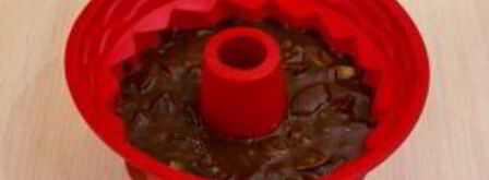 шоколадная шарлотка с грушей. Шаг 7