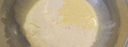 тесто на шарлотку с яблоками. Шаг 4