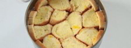 яблочная шарлотка с хлебом. Шаг 7