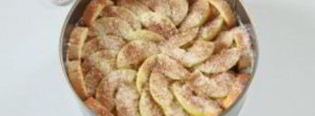 яблочная шарлотка с хлебом. Шаг 8