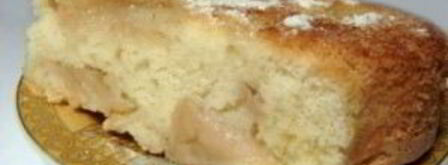 заливная шарлотка с яблоками. Шаг 7