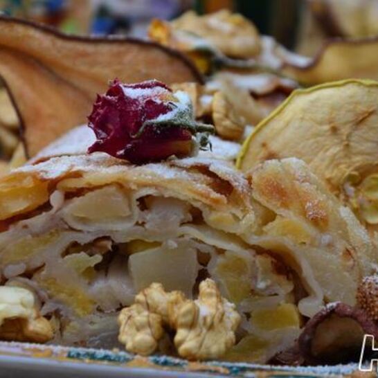 Рецепт фруктового штруделя