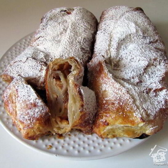 Рецепт итальянского яблочного штруделя