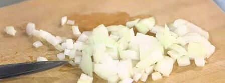 овощной штрудель с фасолью и паприкой. Шаг 4