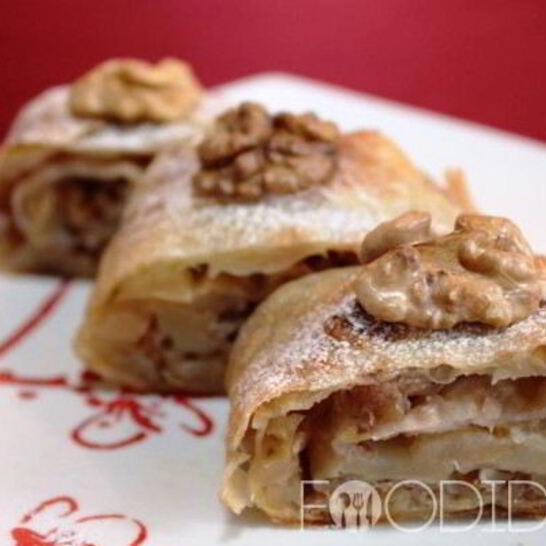 Рецепт штруделя из лаваша