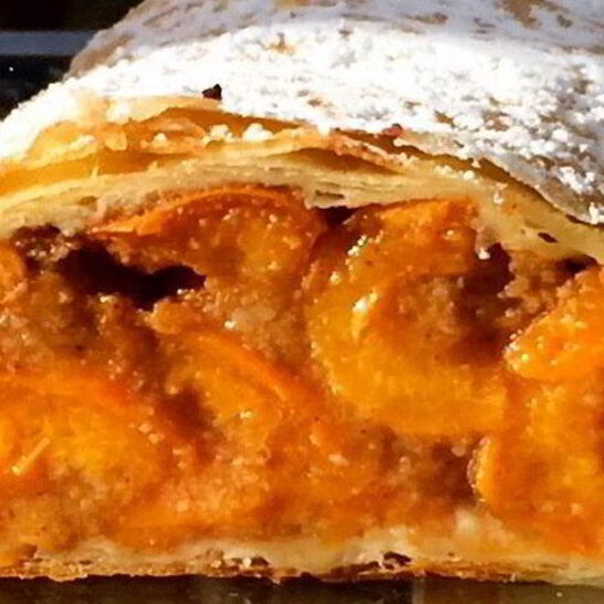 Рецепт штруделя с абрикосами