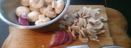 штрудель с курицей. Шаг 3