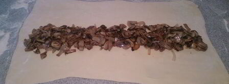 штрудель с курицей. Шаг 9