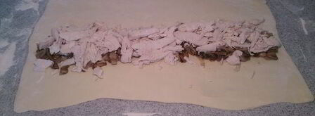 штрудель с курицей. Шаг 10