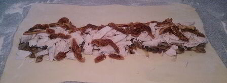 штрудель с курицей. Шаг 11