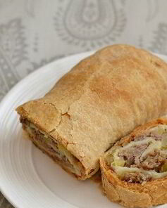Штрудель с мясом