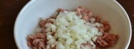 штрудель с мясом. Шаг 3