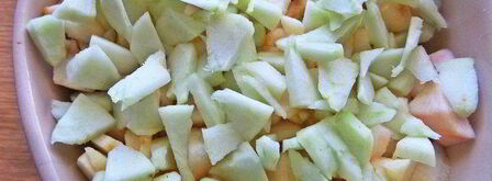 штрудель с яблоками и голубикой. Шаг 9