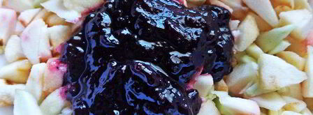 штрудель с яблоками и голубикой. Шаг 10