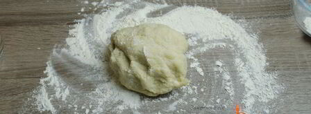 штрудель с яблоками, изюмом и грецкими орехами. Шаг 6