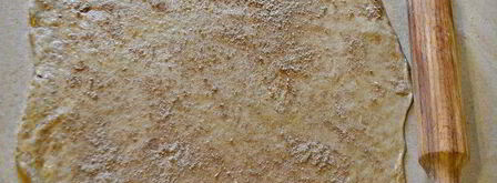 штрудель со свеклой, сыром и шпинатом. Шаг 8