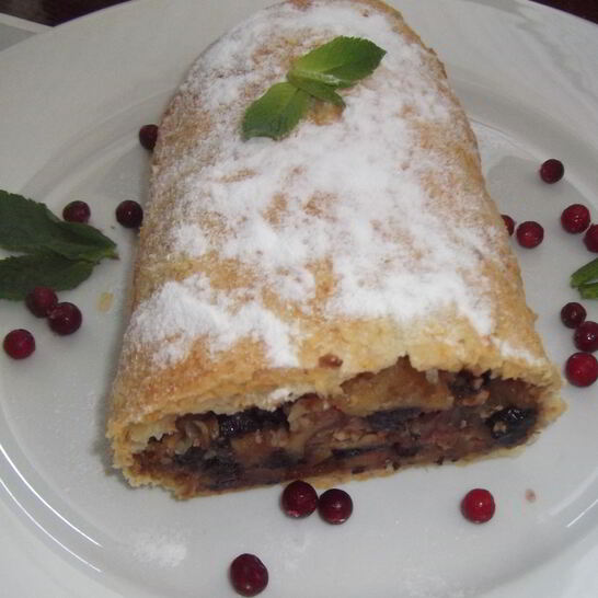 Рецепт венского штруделя с яблоками