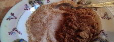 вишневый штрудель из слоеного теста. Шаг 4