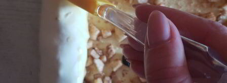 яблочный штрудель из готового теста. Шаг 9