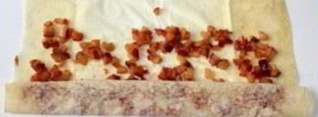 яблочный штрудель из лаваша. Шаг 5