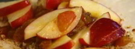 яблочный штрудель с изюмом. Шаг 5