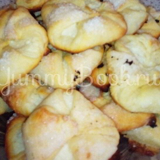 Рецепт слоена-дрожжевых конвертики